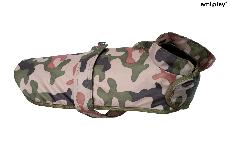 Lietpaltis šunims Amiplay Bristol, juoda/žalia, 32 cm