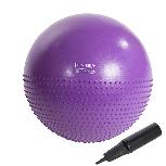 Gimnastikos kamuolys HMS YB03N, violetinis, 55 cm