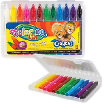 Kreidelės Colorino Kids Face Crayons, įvairių spalvų, 12 vnt.