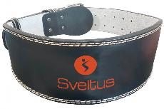 Sunkiosios atletikos diržas Sveltus 9403, juoda, 95-125 cm