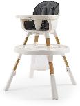 Maitinimo kėdutė Oyster Home 4in1, balta/pilka