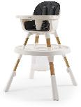 Maitinimo kėdutė Oyster Home 4in1, balta/juoda