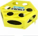 Elektroninis kačių žaislas Coockoo Swirly, išmanusis, žalias, 20.4 cm