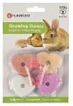 Skanėstas graužikams Flamingo Gnawing Stones, triušiams/jūrų kiaulytėms, 0.12 kg, 4 vnt.
