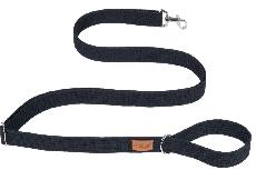 Pavadėlis Amiplay Cotton Easy Fix, juodas, 1.6-3m x 2.5cm