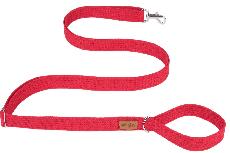 Pavadėlis Amiplay Cotton Easy Fix, raudonas, 1.6-3m x 2.5cm