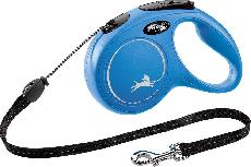 Automatinis pavadėlis Flexi 22610, mėlynas, 5 m