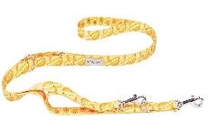 Pavadėlis Amiplay Be Happy 7in1 Banana, geltonas, S, 1-2 m x 15 mm