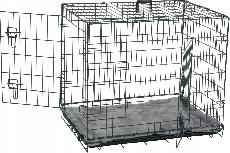 Šuns narvas Zolux Nomad 2 in 1 L, 60 x 91 x 66 cm, plastikas/metalas