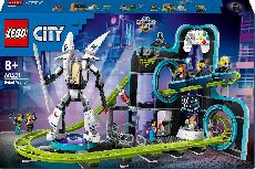 Konstruktorius LEGO® City Robotų pasaulio linksmųjų kalnelių parkas 60421