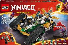 Konstruktorius LEGO® Ninjago Nindzių komandos kombinuotoji transporto priemonė 71820