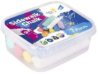 Kreidelės Genio Kids Kreidelės Street Chalks 7 vnt, įvairių spalvų, 7 vnt.