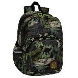 Mokyklinė kuprinė CoolPack Rider Adventure Park, žalia, 31 cm x 19 cm x 43 cm