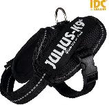 Reguliuojamos petnešos šunims Trixie Julius-K9, juoda, 490 - 670 mm x 22 mm