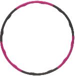 Gimnastikos lankas Atom Sports 311649, 100 cm, 1.2 kg, juoda/violetinė