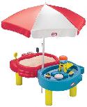 Smėlio dėžė Little Tikes Sand & Sea 401L00070, 120 x 83 cm, įvairių spalvų, 11 kg