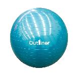 Gimnastikos kamuolys Outliner, mėlynas, 55 cm