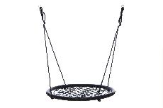 Sūpynės vaikams 316980, 100 cm, 6 cm, juodos