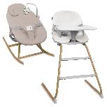Maitinimo kėdutė Lionelo Dalia Set, pilka