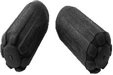 Ėjimo lazdų antgalis Black Diamond Trekking Pole Tip Protectors, 2 vnt.