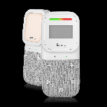 Mobili auklė Lionelo Babyline 2.3, balta/pilka