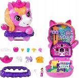 Figūrėlių rinkinys, su priedais Mattel Polly Pocket Compact Pony Rodeo
