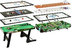 Daugiafunkcinis žaidimų stalas Lean Toys 8in1