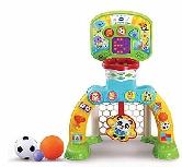 Sportinių lauko žaislų rinkinys VTech Sports Center 3in1, įvairių spalvų