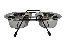 Dubenėlis maitinimui Höppy MS Wire Diner Trapeze, 1.8 l, 2 vnt.
