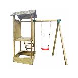 Žaidimų aikštelė 4IQ Medutis, 264 cm x 264 cm x 281 cm