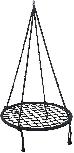 Sūpynės Royokamp Openwork 1031460, 80 cm, 108 cm, juodos
