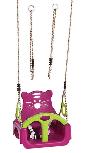 Sūpynės vaikams 4IQ Little Tiger 3in1, 30 cm, rožinės