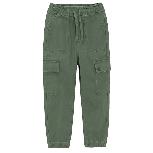 Kelnės, laisvalaikio, vaikams Cool Club Jogger CCB2810304, tamsiai žalia, 110 cm