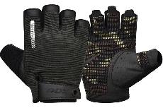 Treniruočių pirštinės RDX T2 Half, ruda, XL