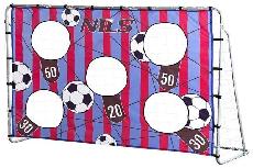 Futbolo vartų tinklas baudinių treniruotėms Nils NT7788 2in1 Goal, 215 cm x 76 cm x 150 cm