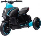 Vaikiškas elektrinis motociklas Milly Mally City, mėlyna/juoda