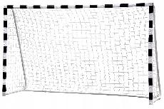 Futbolo vartai EcoToys, 300 cm x 90 cm x 160 cm