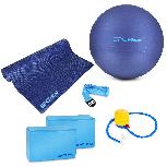 Gimnastikos kamuolys Spokey, mėlynas, 65 cm