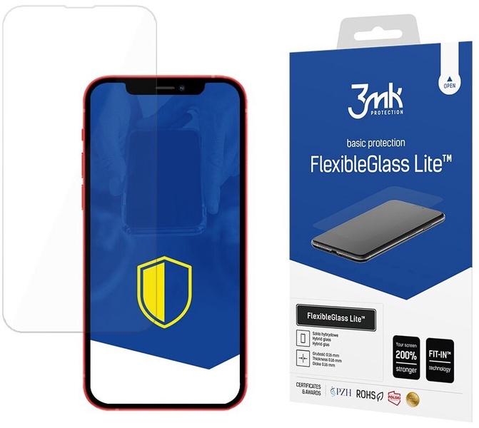 Telefono apsauginis stiklas 3MK FlexibleGlass Lite Xiaomi Redmi Note 8T, 6H