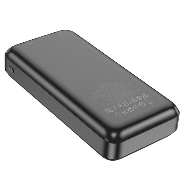 Nešiojamas įkroviklis (Power bank) Hoco J101A, 20000 mAh, juoda sp.