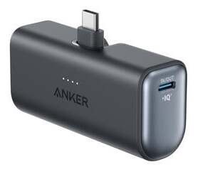 Nešiojamas įkroviklis (Power bank) Anker Nano, 5000 mAh, 22.5 W, juoda sp.