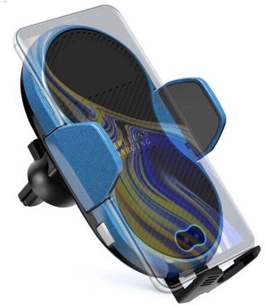 Automobilinis įkroviklis Techly Qi Wireless 108781, Qi Wireless, juoda sp., 10 W