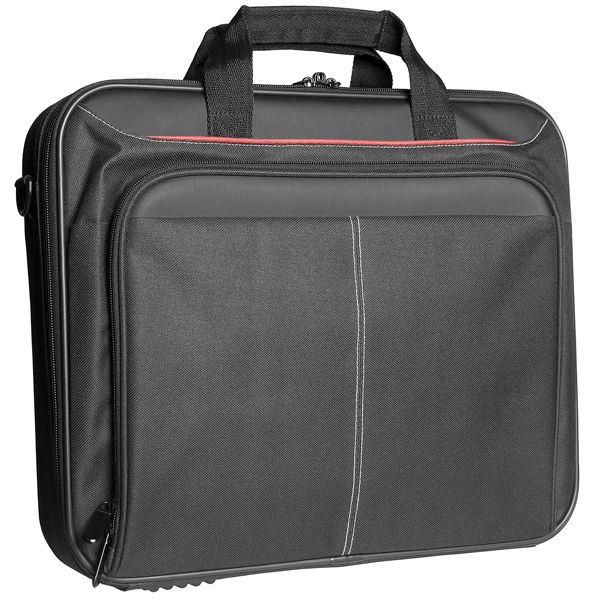 Nešiojamų kompiuterių krepšys Tracer Balance, juoda sp., 17"