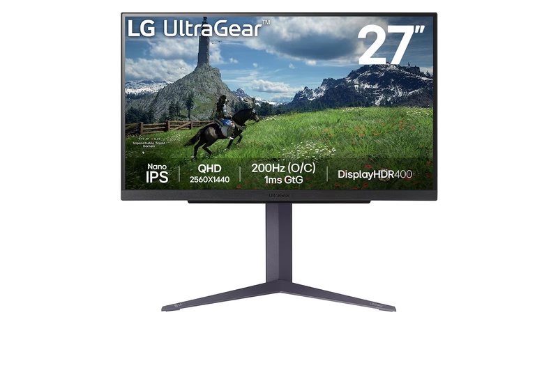 Monitorius LG 27GS85Q-B.AEU, Nano IPS, 180 Hz, 27"