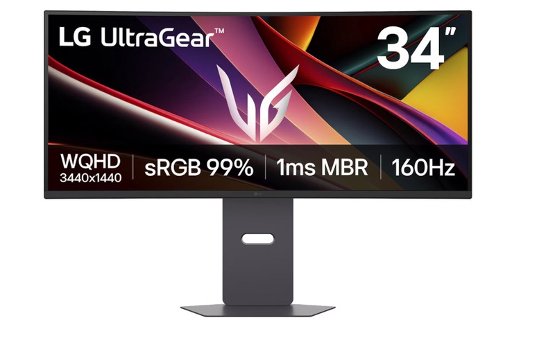 Monitorius LG 34G600A-B, VA, 160 Hz, 34"