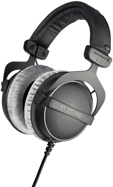 Laidinės ausinės Beyerdynamic DT 770 Pro 80 Ohm, juoda sp.