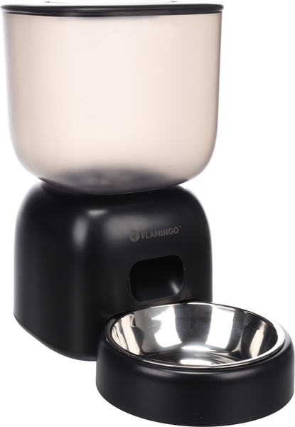 Automatinė šėrykla Flamingo Blido, išmanusis, 3 l, 29 cm x 17 cm x 29 cm, juoda sp.