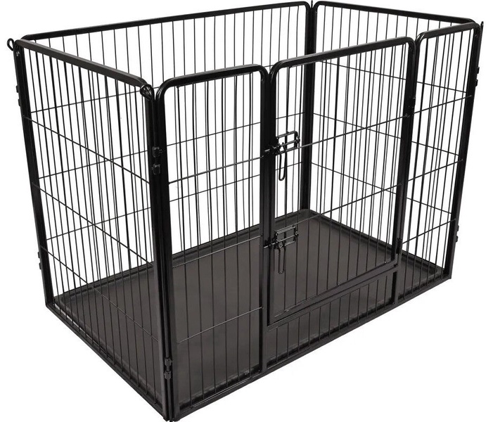 Šuns narvas Flamingo Kazan L, 122 x 75 x 90 cm, plienas