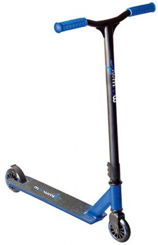 Vaikiškas paspirtukas Muuwmi, mėlyna sp./juoda sp.