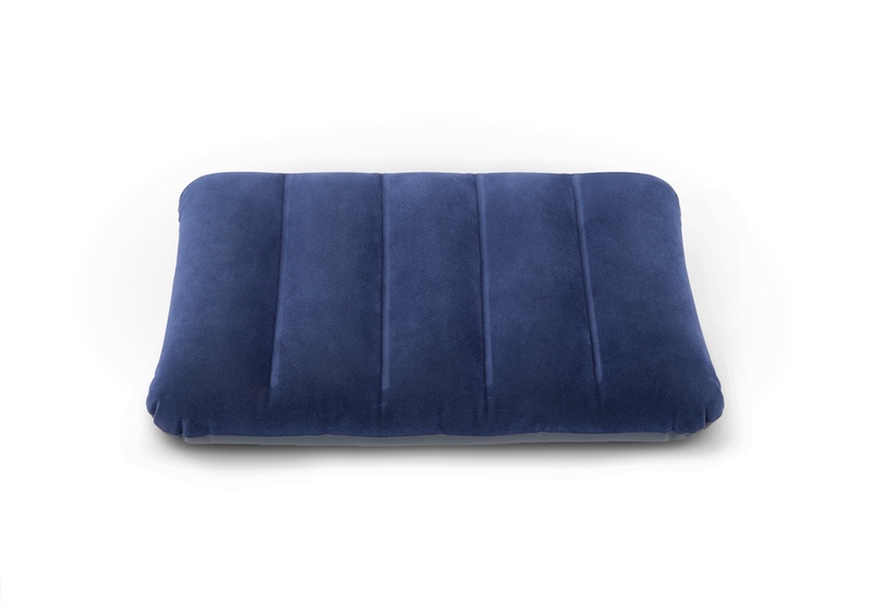 Pripučiama pagalvė Intex 68672, mėlyna sp., 28 cm x 43 cm x 9 cm